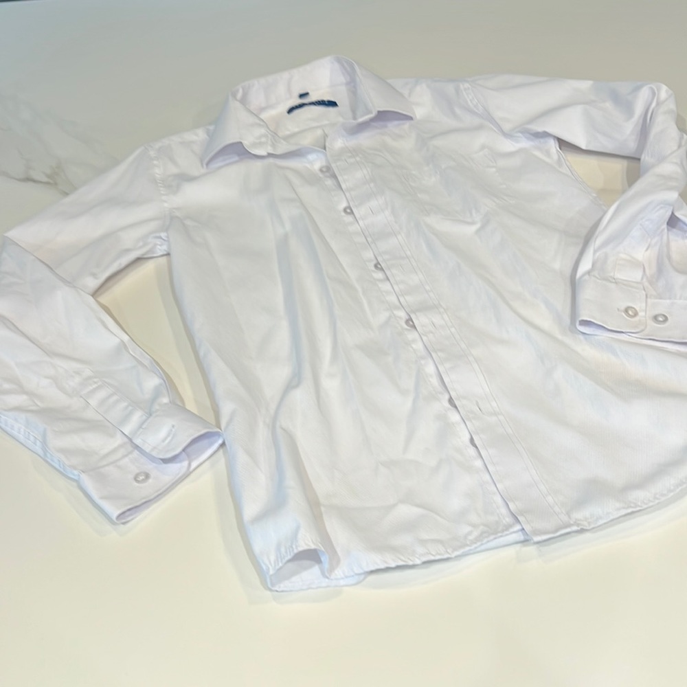 Perry Ellis white button down size 14